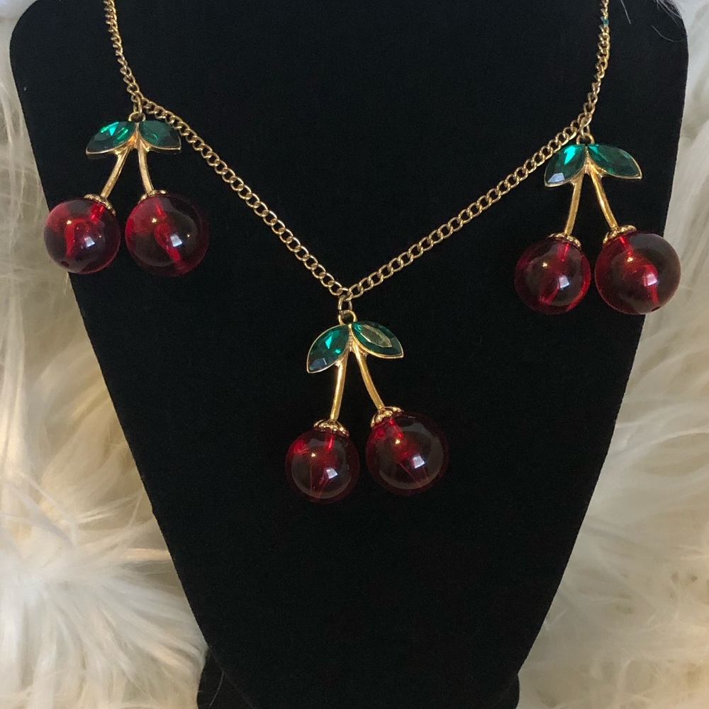 KATY PERRY PRISM COLLECTION CHERRY NECKLACE